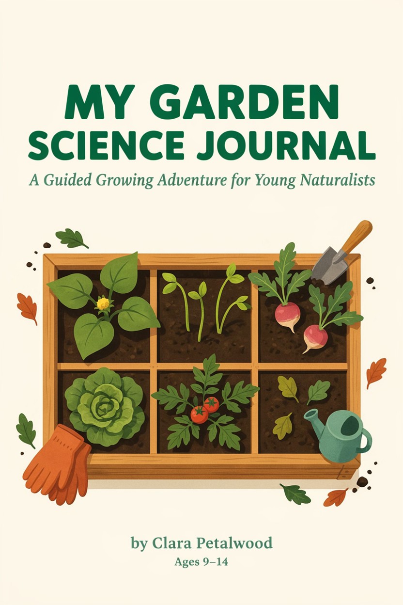 My Garden Science Journal — A guided growing adventure for young naturalists