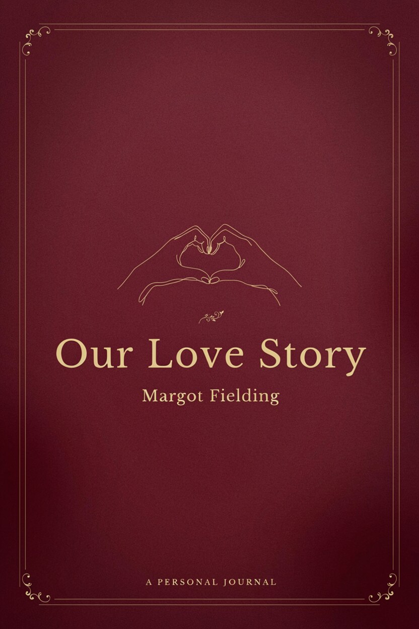 Our Love Story journal cover